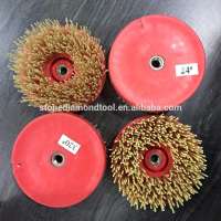 5"/125mm"Diamond filament brush Granite marble stone grinding