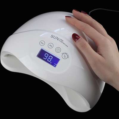 SUN 5 PLUS High Power LED Nail UV Lamp Curing 2 Handed sunlight led 48w nail lamp dryer